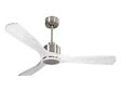 PURLINE - Ventilateur de plafond Réversible  Thermostat Dimmable Wifi Moteur à courant continu Toits en pente Télécommande Lumière à trois tons Hypersilence Mémoire - vignette