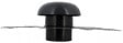 NICOLL - Chapeau de ventilation avec collerette d'étanchéité - Diamètre : 125 mm - Couleur : Marron - Collerette 450 x 330 mm - vignette