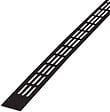RENSON - Grille plate alu 478/3 RENSON - 475 mm - noir ral 9005 - 00047838 - vignette