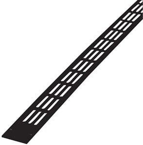 RENSON - Grille plate alu 478/3 RENSON - 475 mm - noir ral 9005 - 00047838 - large
