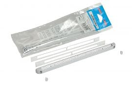 NICOLL - Kit simple entrée d'air réglable 22m³ + Cache vis + Vis NICOLL - Blanc - 1KVR122 - large