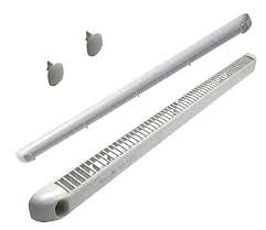 NICOLL - Kit double régulateur + déflecteur + cache vis + vis 30m³ NICOLL - blanc - 1KHF130 - large