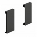 HETTICH - Raccord HETTICH Arcitech pour façade Anthracite - 126 mm - 9140122 - large