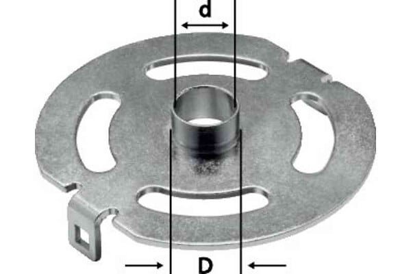 FESTOOL - Bague de copiage  KR-D 17,0/OF 1400 - 493315 - large