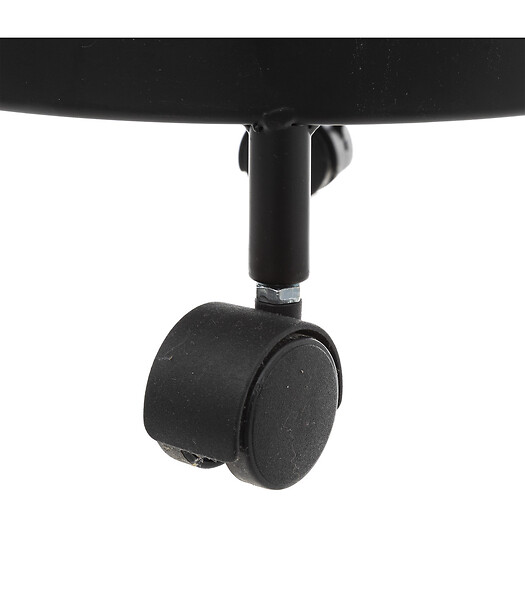 5 FIVE SIMPLY SMART - Resserre de cuisine 4 Paniers rotatifs sur roues en Métal Noir H 76 cm - large