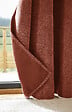 FIL ARIANE - FA - Rideau 140 x 240 cm Occultant + polaire BJORN Terracotta - vignette