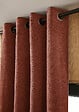 FIL ARIANE - FA - Rideau 140 x 240 cm Occultant + polaire BJORN Terracotta - vignette