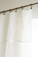 FIL ARIANE - FA - Rideau ajustable + 8 anneaux pince 140 x 270 cm Polyester maille FREYA Ivoire - vignette