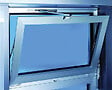 GEZE - Profil de recouvrement pour OL90/95 GEZE - L.2000 mm - Blanc - 30405 - vignette