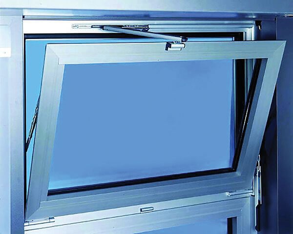 GEZE - Profil de recouvrement pour OL90/95 GEZE - L.2000 mm - Noir - 74537 - large
