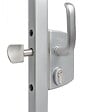 LOCINOX - Serrure LS type industriel pour portail coulissant tube 60mm argent - LOCINOX - P00015129-SILV - vignette