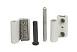 FAPIM - Paumelle Grip+ FAPIM avec axe en acier inox Ø7 mm - Blanc 9016 - 9800A-QX - vignette