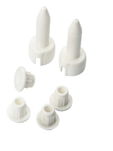BOURG INDUSTRIES - Bouchon femelle blanc - Ø15 pour HB130 - large