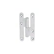 DIDHEYA - Paumelle en acier inoxydable – 110x55x2.5 mm bout rond noeud plat - Droite - LTPML110X55-304D - vignette