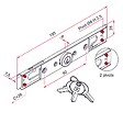 TIRARD - SER CYL ROND 2 PIVOTS 4MM HT35 AC BLC - vignette