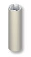 LA CROISEE DS - Barreau alu Ø 35mm x 2m Diva X LA CROISÉE DS - Blanc Ral 9016 B3 - DS7300-785 - vignette