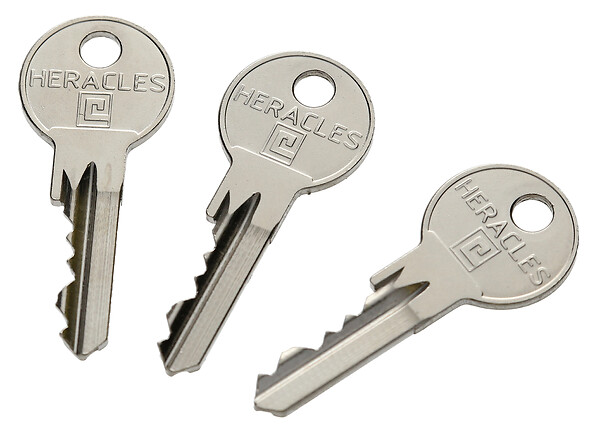 HERACLES - Cylindre à  double entrée 5 goupilles 5G LN 30X40 sur variure MV4 - HERACLES - C100011MV4 - large
