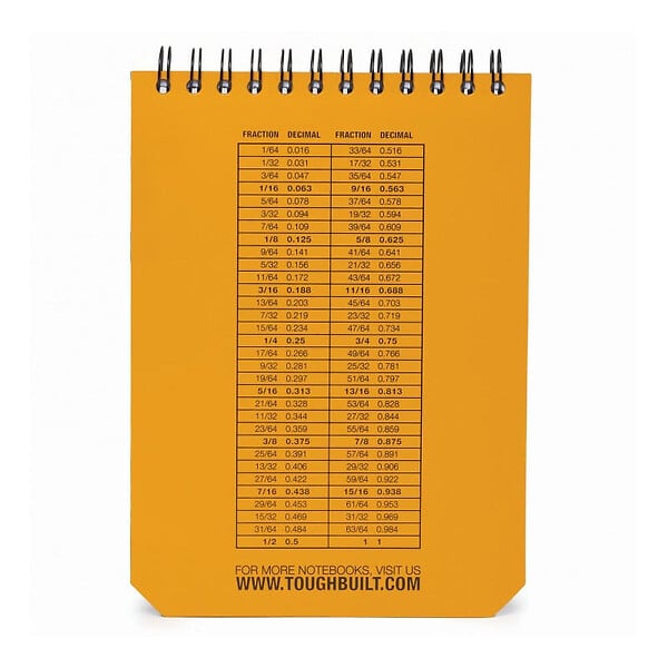 TOUGHBUILT INDUSTRIES - Bloc note TOUGBHUILT - TB-56-L-2-BEA - large