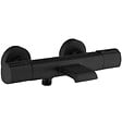 ESSEBAGNO - Carra mitigeur bain-douche thermostatique noir - vignette
