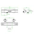 ESSEBAGNO - Carra mitigeur bain-douche thermostatique noir - vignette
