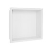 MARMOX - Niche design 30 x 30 cm U-Tile encastrable en acier inox - vignette
