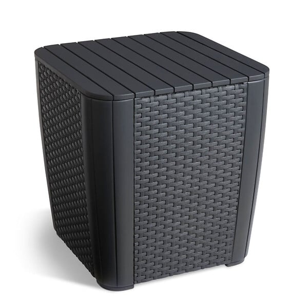 KETER - ensemble balcon résine iowa - anthracite - 12-139890 - large