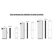 MARMOX - Radiateur électrique U-Tile miroir vertical - vignette