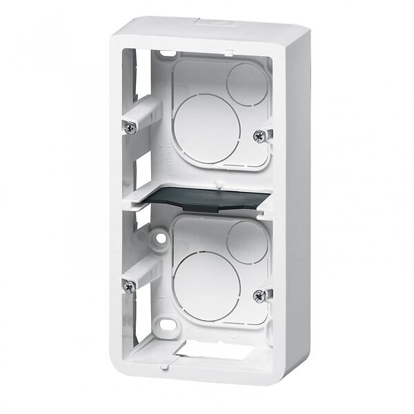 LEGRAND - Cadre Mosaic - 2 Postes Vertical - 40mm - large