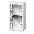 LEGRAND - Cadre Mosaic - 2 Postes Vertical - 40mm - vignette