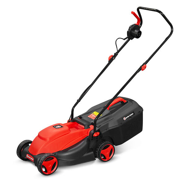 ELEM - Tondeuse à gazon électrique 1300W - Largeur 32cm, 3 Hauteurs de Coupe, Bac 25L - large