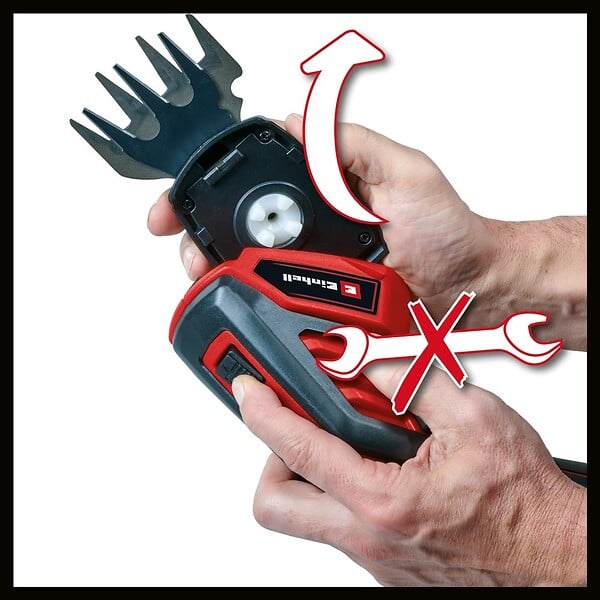 EINHELL - Cisaille à gazon et taille-buissons sans fil GC-CG 3,6/70 Li WT - large