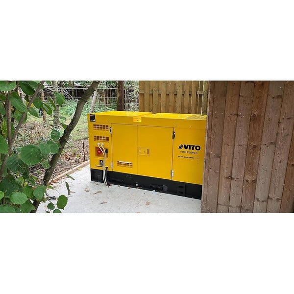 VITO - Groupe electrogène 30kVA Diesel Triphasé Monophasé AVR ATS Démarrage Automatique Autonomie 13h VITO Professional - large