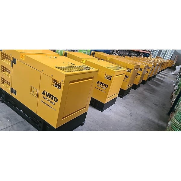 VITO - Groupe electrogène 30kVA Diesel Triphasé Monophasé AVR ATS Démarrage Automatique Autonomie 13h VITO Professional - large