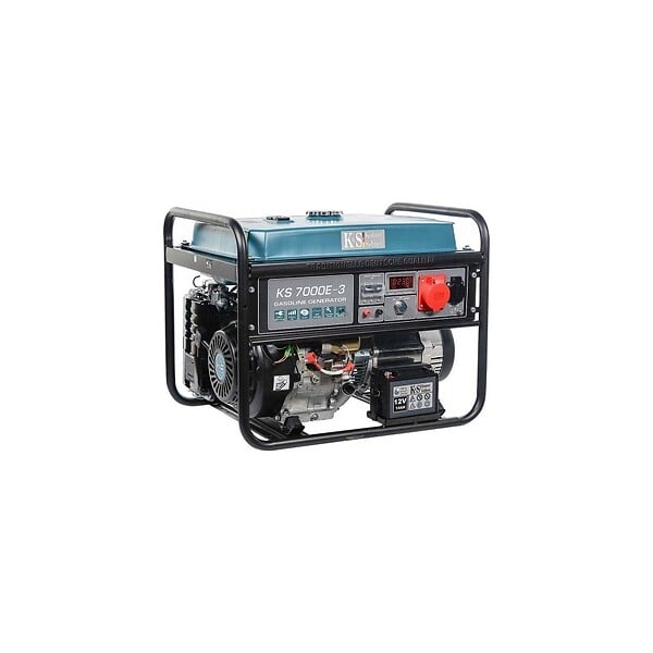 KONNER SOHNEN - Könner & Söhnen Groupe électrogène 5500W Essence 230V/400V KS7000E-3 - large