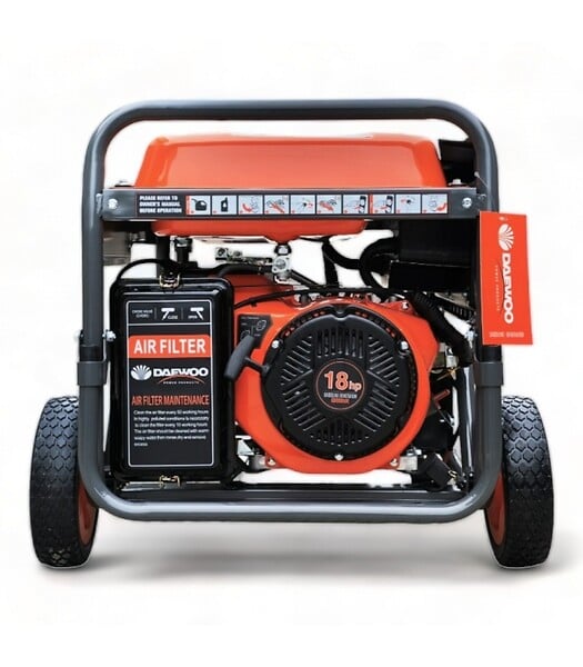 DAEWOO - Groupe électrogène à essence 7500W, 230V démarrage électrique - DAEWOO GDS8950E - large