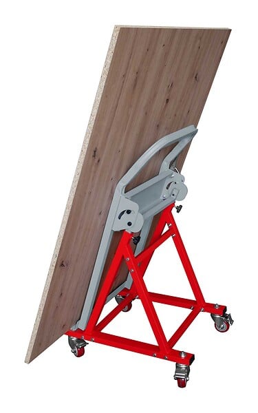 HOLZMANN - Chariot pour le transport de plaques et planches bois - large