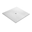 U-TILE - Receveur à carreler U-Tile ultra plat grille carrée centrée et siphon ultra plat - vignette