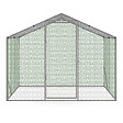 ID MARKET - Enclos poulailler 3 m² parc grillagé 2,20x1,4 M acier galvanisé - vignette