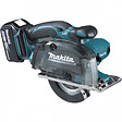 MAKITA - Scie circulaire à métaux Ø 136 mm  2x5Ah 18VLXT ®DCS552RTJ en MAKPAC - vignette