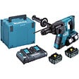 MAKITA - Perfo-burineur SDS+ Brushless 4x5Ah 36V LXT ® MAKITA DHR264PT4J 2 x MAKPAC - vignette