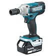 MAKITA - Boulonneuse à chocs 190Nm 2x3Ah 18V LXT ® MAKITA DTW190RFE en Coffret - vignette