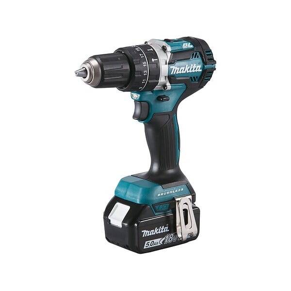MAKITA - Pack 2 outils MAKITA DLX2210TJ1 (DGA506+DHP484+BL1850×2+DC18RC+MAK2&3) - large