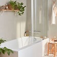 JACOB DELAFON - Pack baignoire bain douche 160 x 85 Malice version droite blanc mat + pare bain + étagère - vignette