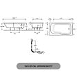 JACOB DELAFON - Pack baignoire bain douche 160 x 85 Malice version droite blanc mat + pare bain + étagère - vignette