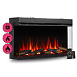 BALDERIA - Cheminée électrique BALDERIA Athena smart 36 - Cheminée encastrable - Noir - vignette