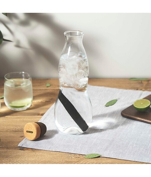 BLACK AND BLUM - Carafe en verre et filtre charbon Black & Blum - large