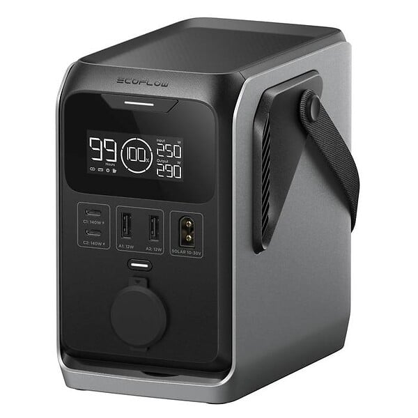 ECOFLOW - Station électrique ultra portable ECOFLOW Trail 300 DC 288Wh avec poignée - large
