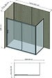 ONDEE - Pack complet de montage panneaux muraux Bois 200 cm - Profilé chromé inclus - vignette