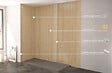 ONDEE - Pack complet de montage panneaux muraux Bois 200 cm - Profilé chromé inclus - vignette