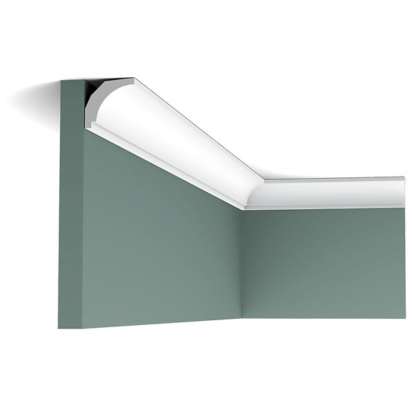 ORAC DECOR - CX115 Corniche plafond Orac Decor - 3x3x200cm (h x p x L) - moulure décorative polymère Carton complet - large